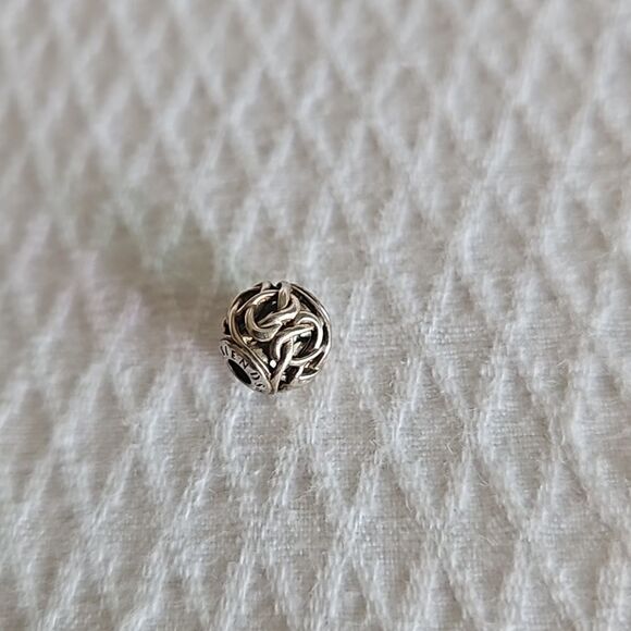Pandora Authentic Entwined Friendship Charm Silver S925 ALE Stamped - Picture 14 of 16